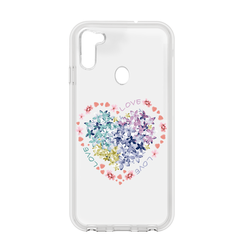 Heart of Flowers Case for Samsung Galaxy A11