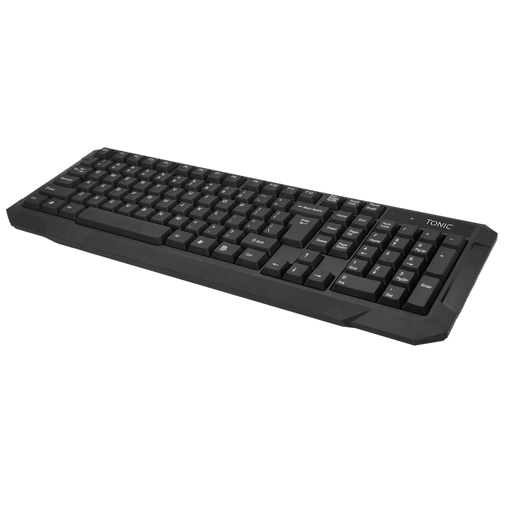 Wireless Keyboard Black Tonic