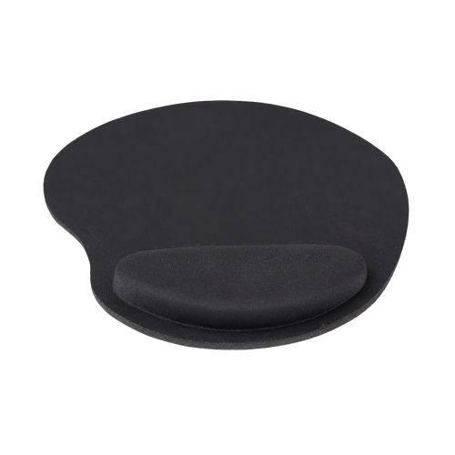 Mouse Mat with Wrist Rest - Black