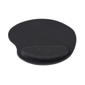 Mouse Mat with Wrist Rest - Black