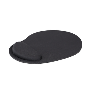 Mouse Mat with Wrist Rest - Black